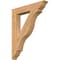 Ekena Millwork Funston Traditional Smooth Bracket, Western Red Cedar, 5 1/2"W x 36"D x 44"H BKT06X36X44FST01SWR - alternate 1